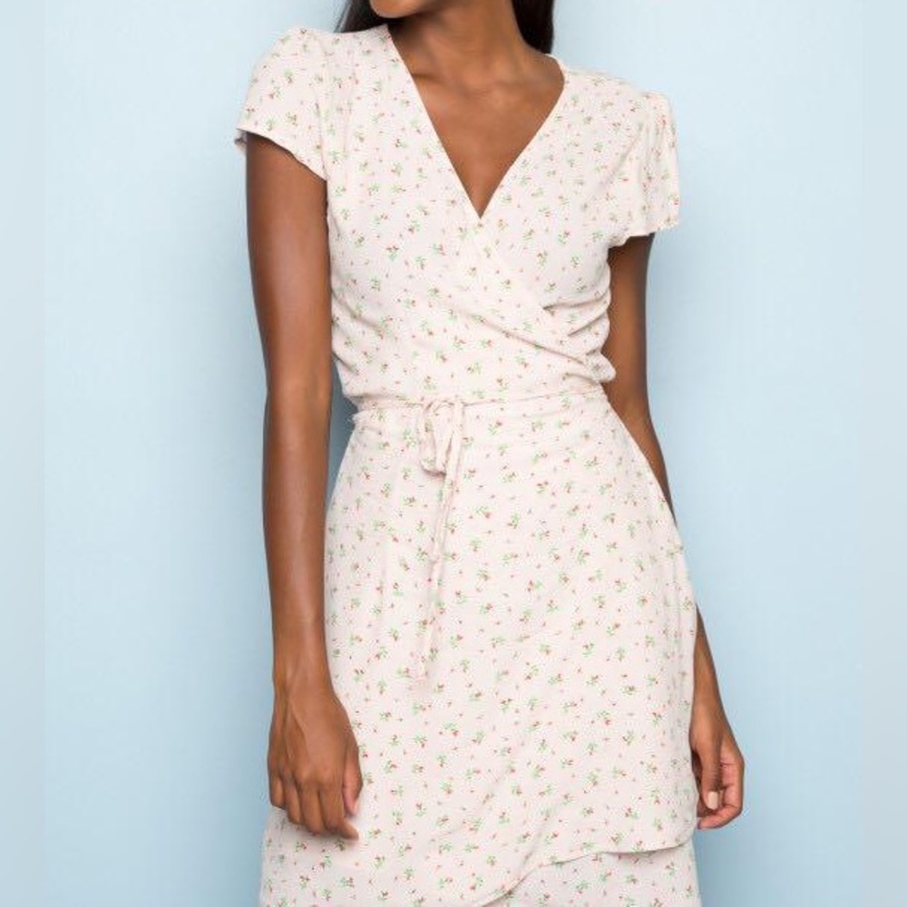Brandy Melville Robbie Wrap Dress